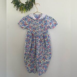Vintage Friedknit Creations Romper
